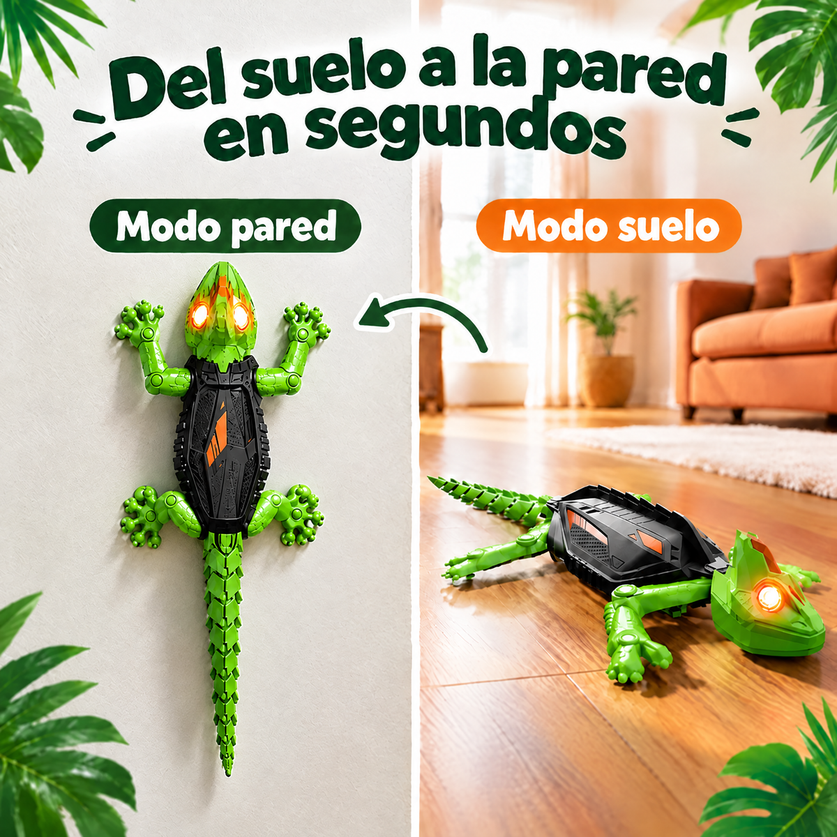 Tú lo manejas. Ellos alucinan. 🦎